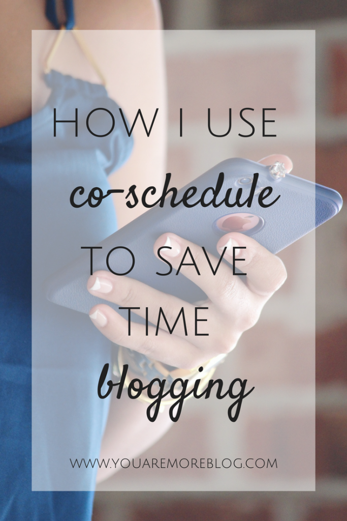 How to schedule your social media and save time blogging with co-schedule. 