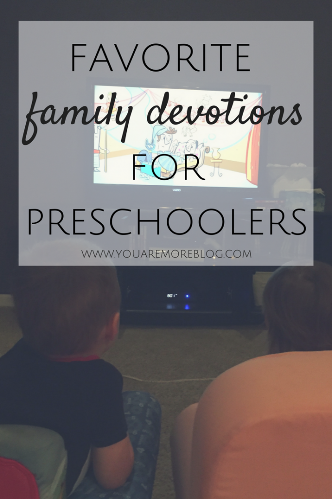 Favorite devotions to do as a family with your preschoolers. 