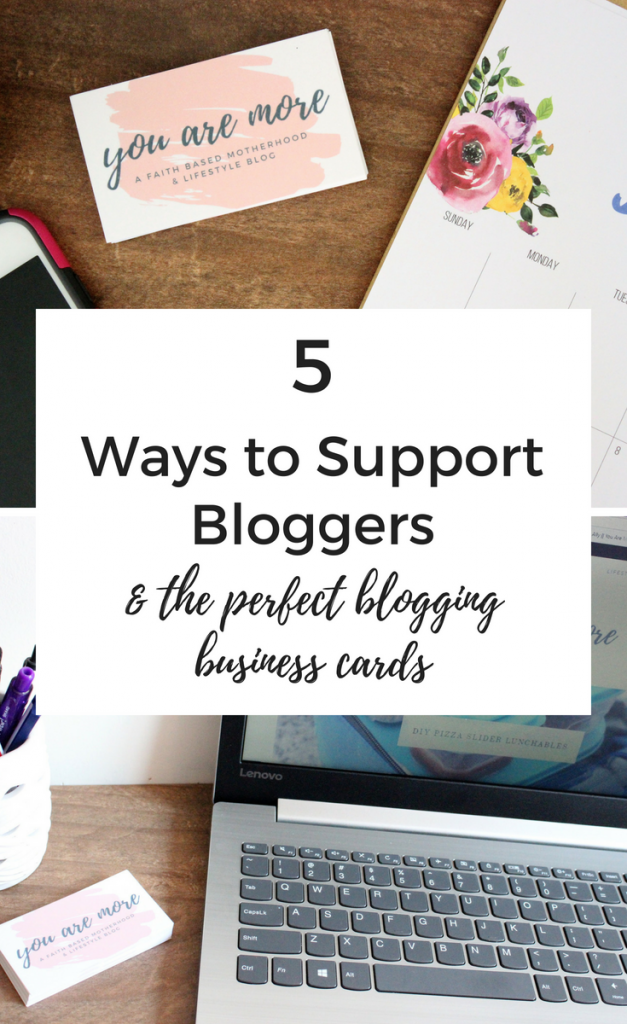 The best blogging business cards to share your brand and build community.