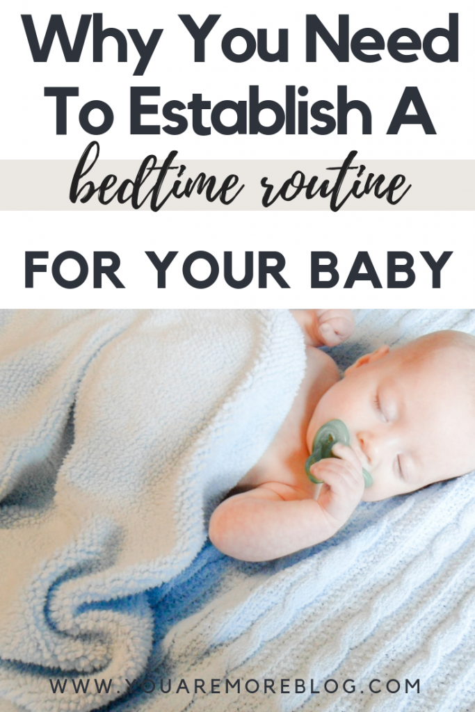 Having a bedtime routine with your baby can be a huge help getting them to sleep well.