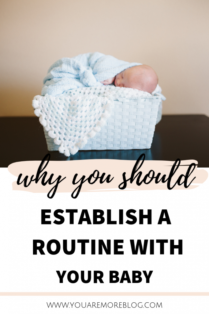 Putting your baby on a routine can be a huge help! This is why you should establish a schedule with your baby.