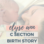 Elyse’s Birth Story