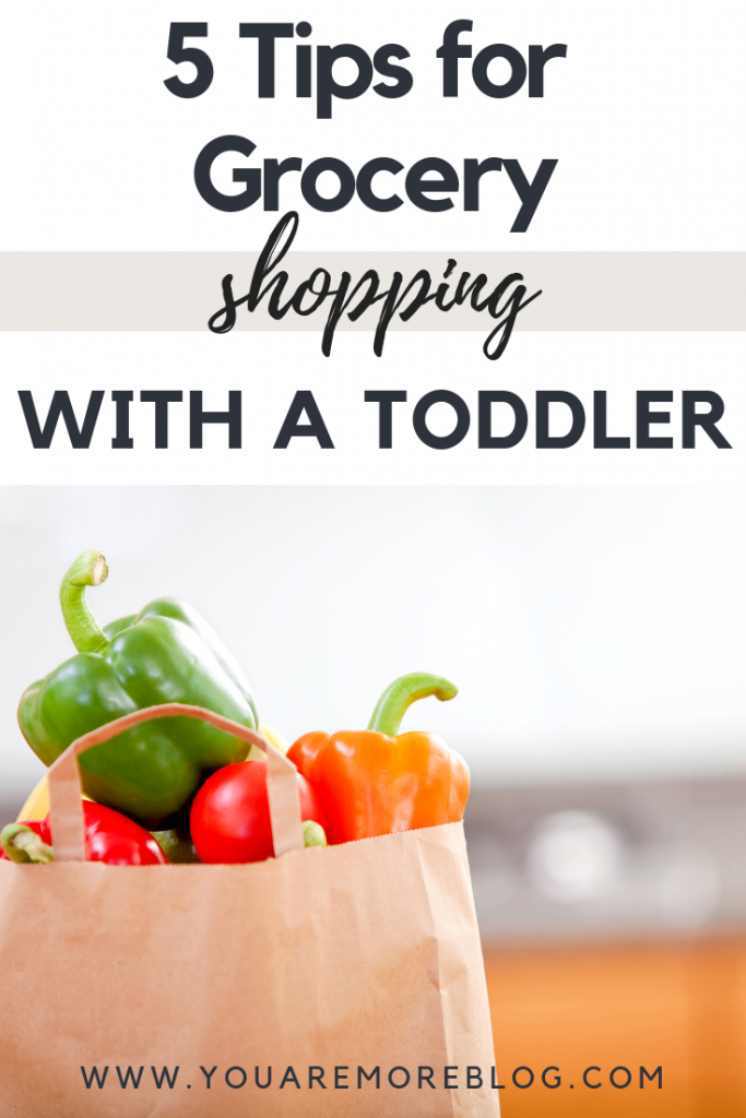 Grocery shopping with a toddler has its own challenges, these tips can help!