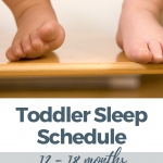 Toddler Sleep Schedule 12 Month to 18 Month