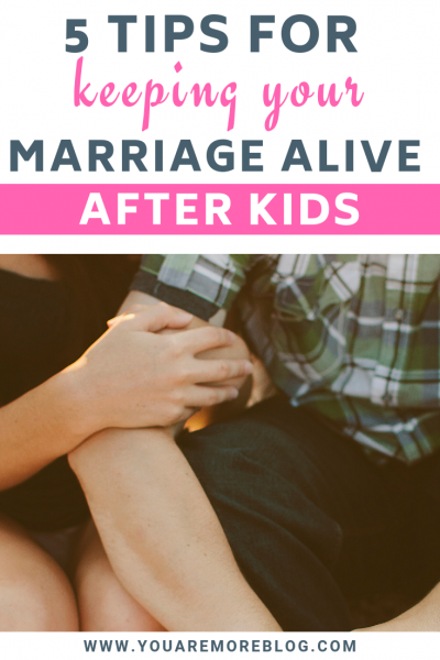 Having a baby changes the dynamics of your marriage a lot. Check out these five tips for keeping your marriage alive after kids.
