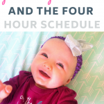 Introducing Baby to Solids + a Four Hour Schedule