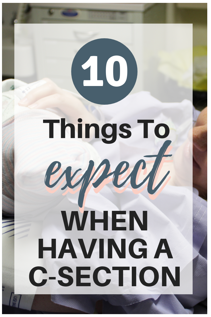 A List Of Things To Expect When Having A C-Section - You Are More