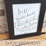 Shop Spotlight: PS Lettering Shop