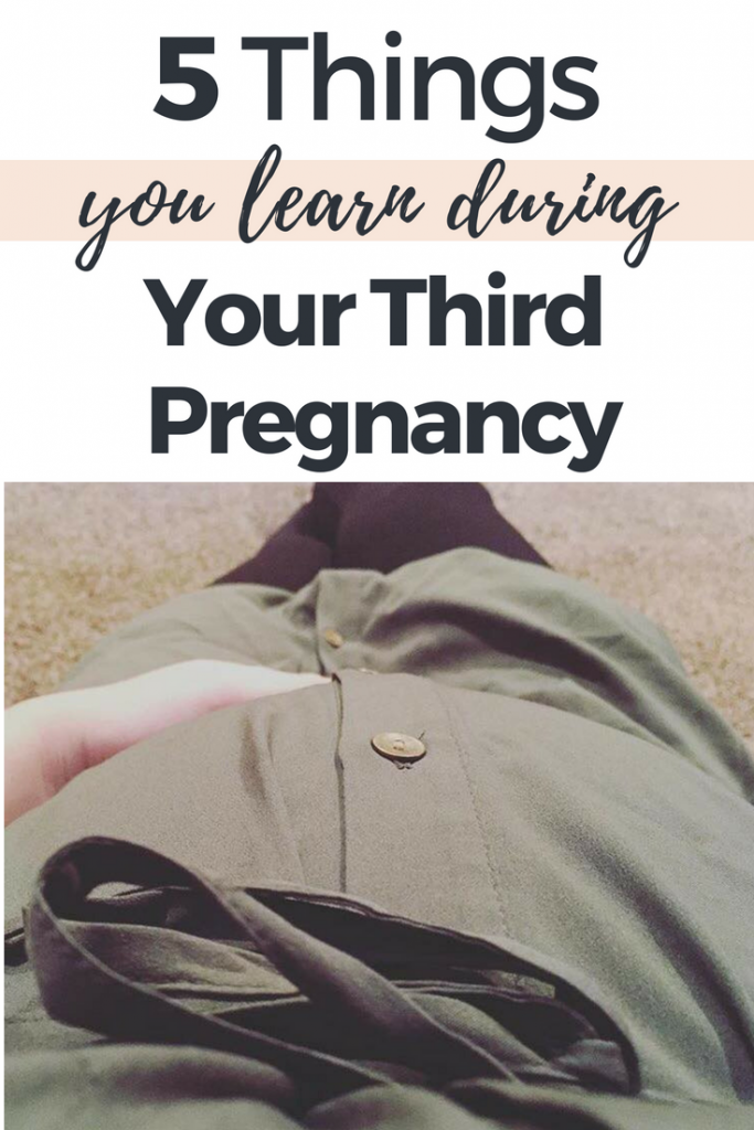 Every pregnancy is so different, but each have so much you can learn from! My third pregnancy taught me so much,
