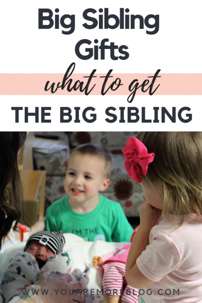 Check out these ideas for big sibling gifts for toddlers and preschoolers! Big sibling gifts are the perfect way to celebrate a new baby!
