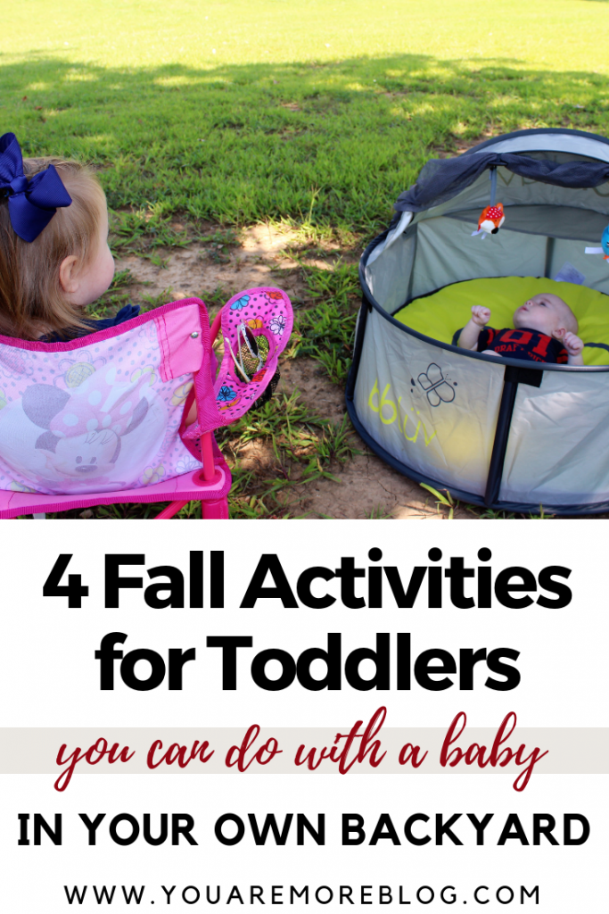 Four fall activities perfect for toddlers that you can do with a baby!