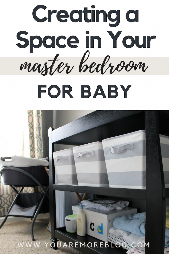 Use these tips to put baby in small space in master bedroom.
