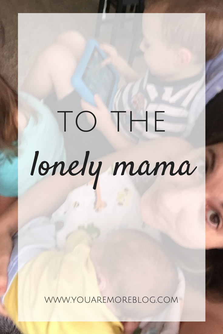 It's okay to not be okay with what motherhood demands of you sometimes. It's okay to feel lonely.