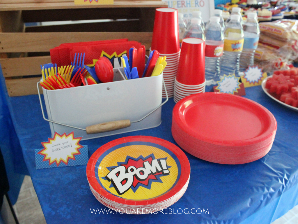 Superhero Birthday Combined Boys Party - You Are More Blog