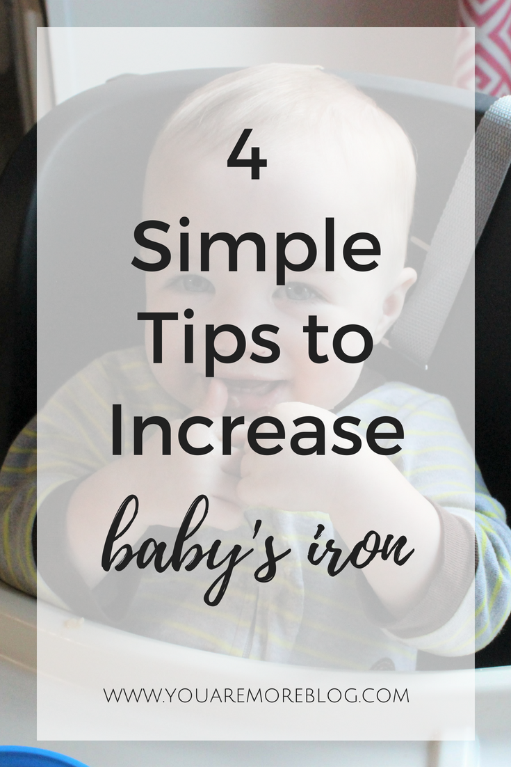 Increasing your baby's iron is easy with Gerber Cereal! Check out these four tips to increase your baby's iron.