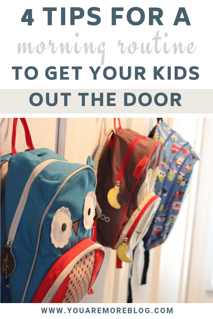 4 Tips for a Morning Routine to Get Out the Door