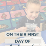 On Your First Day of Kindergarten