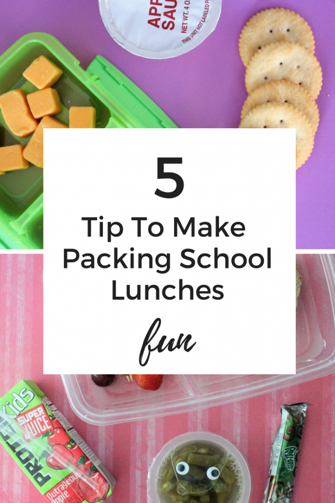 Getting tired of packing those school lunches? Make it fun with these tips! #ad
