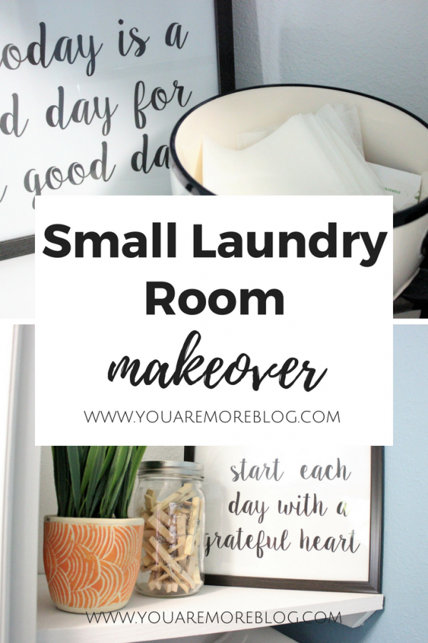 Laundry Room Makeover On a Budget