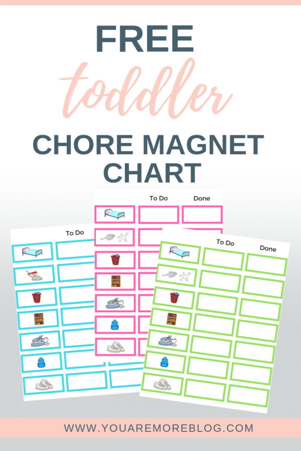 Morning Routine + Free Printable Chore Chart