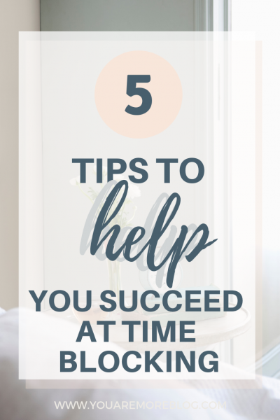 Are you ready to be proactive with your time? Start time blocking today! These tips will help you succeed, and there is a free printable!