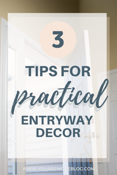 Simple and practical decor can go a long way in creating a functional entryway for your home.