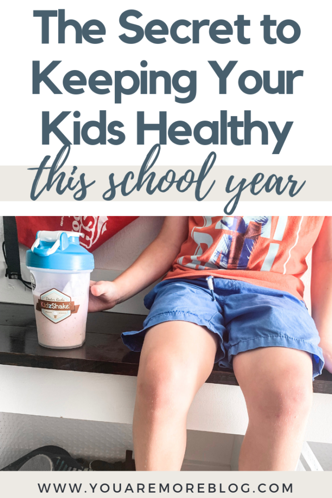 The secret to keeping your kids healthy during school with KidzShake! Check out these simple tips to boost your kid's immune system during school!