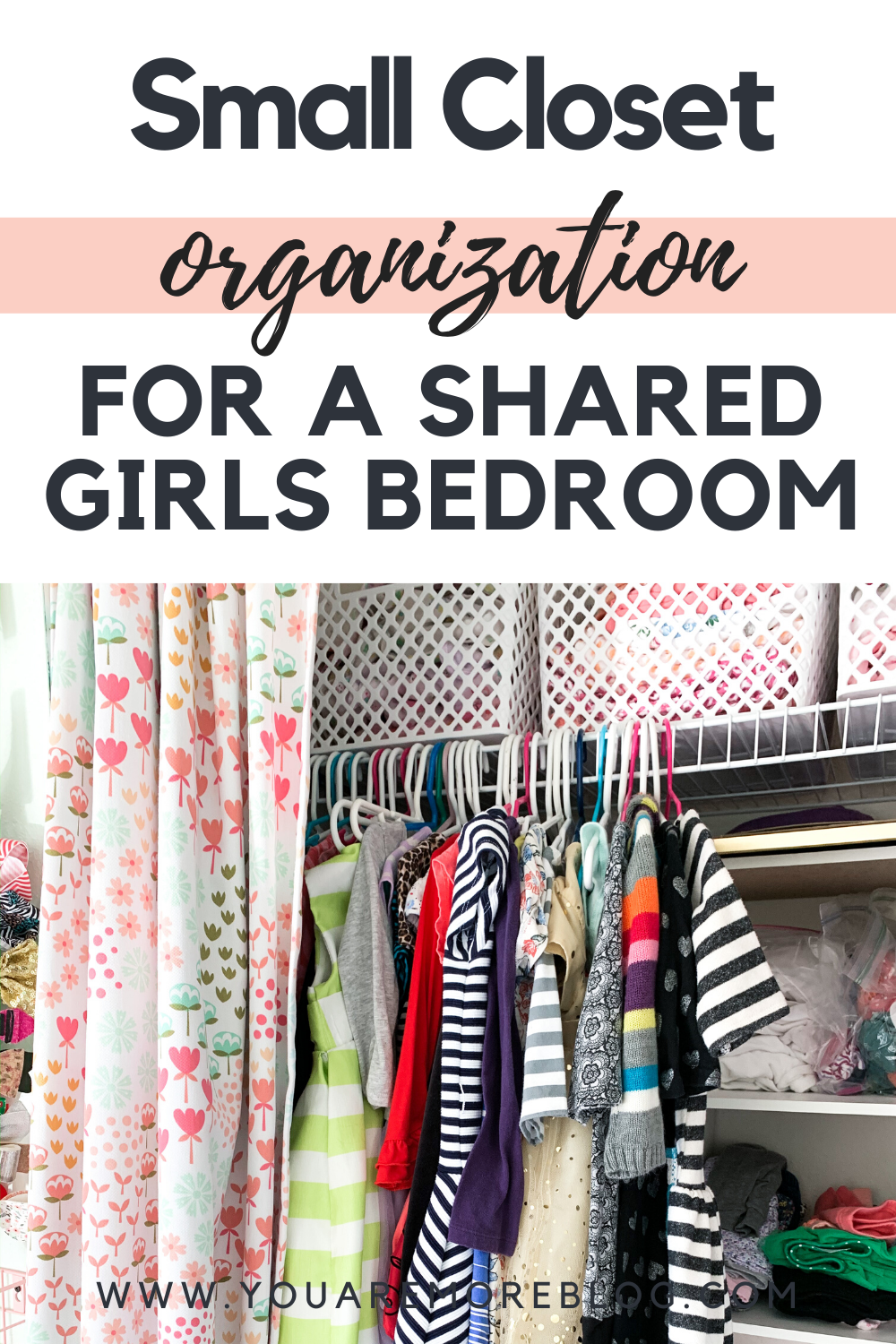 Girl closet organization best sale ideas