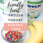Kid Friendly Treat: Frozen Yogurt Banana Pops