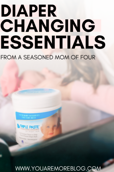 Diaper changing essentials for your baby.